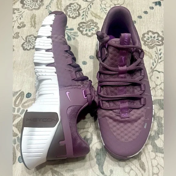 NWOT Nike Free Metcon 5 Violet Dust Women's Training Gym Shoes Size 8 - Picture 5 of 10